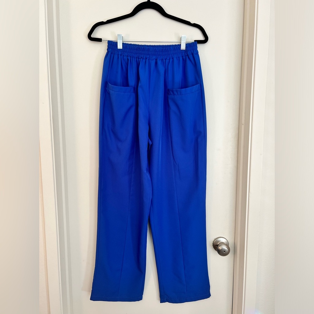 Vibrant Blue Trousers, Size XL